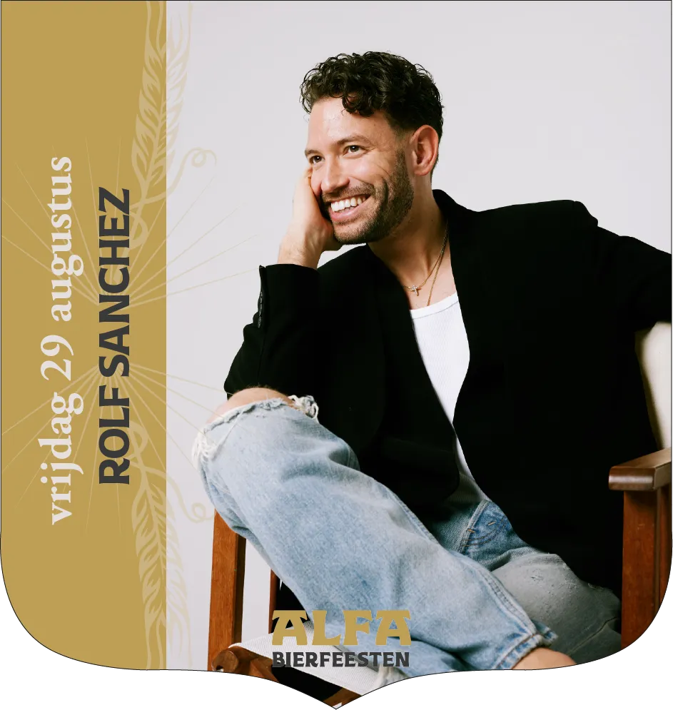 Rolf Sanchez Alfa Bierfeesten festival vrijdag 29 augustus 2025